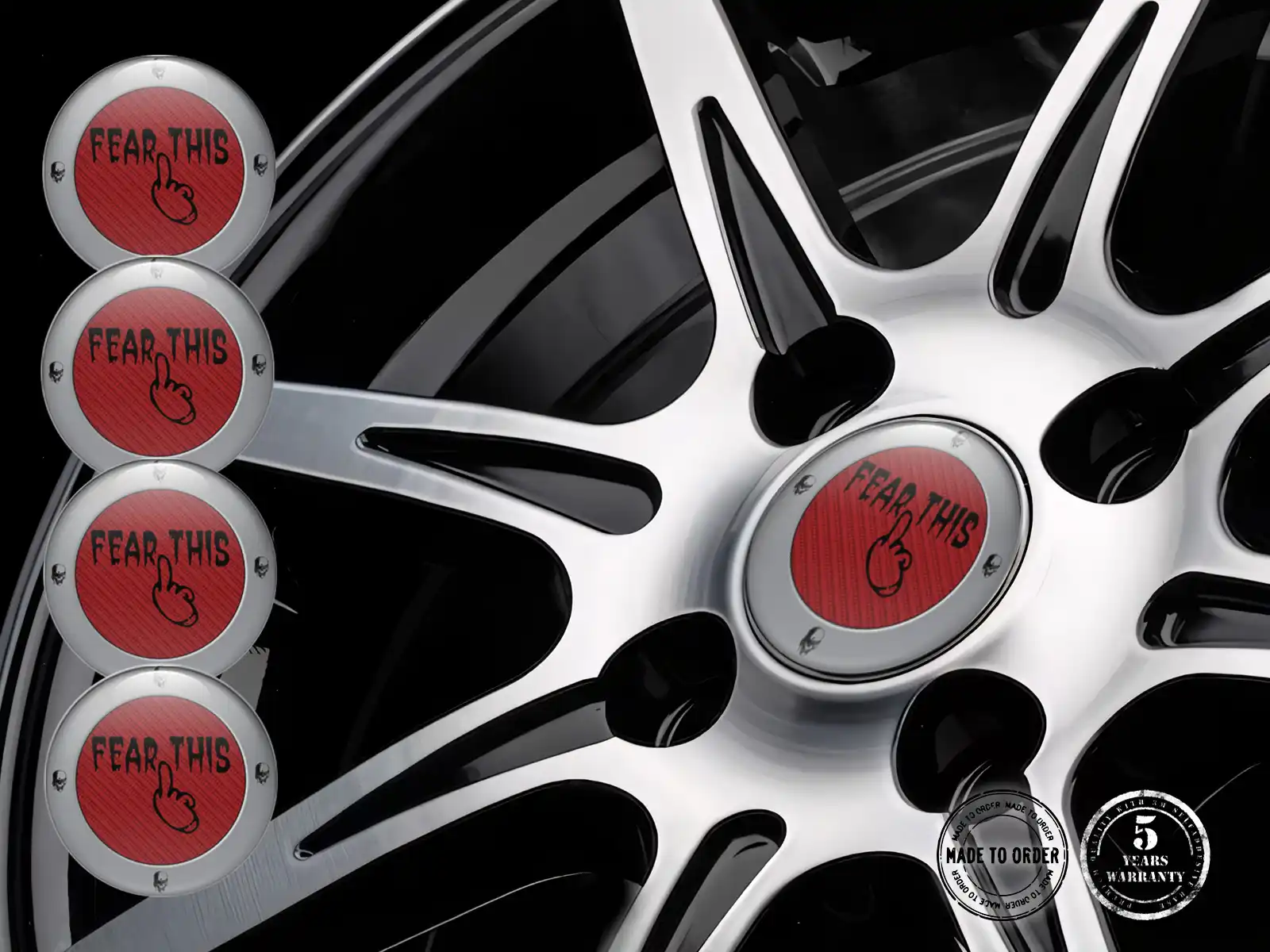 Wheel Rim Decal Logo Label Gravitational Cascade
